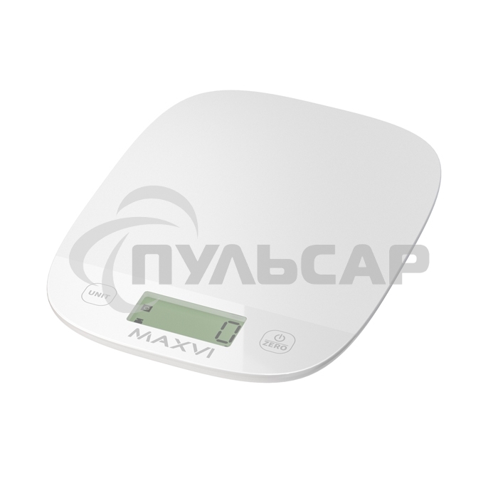 Весы кухонные Maxvi KS101P белый