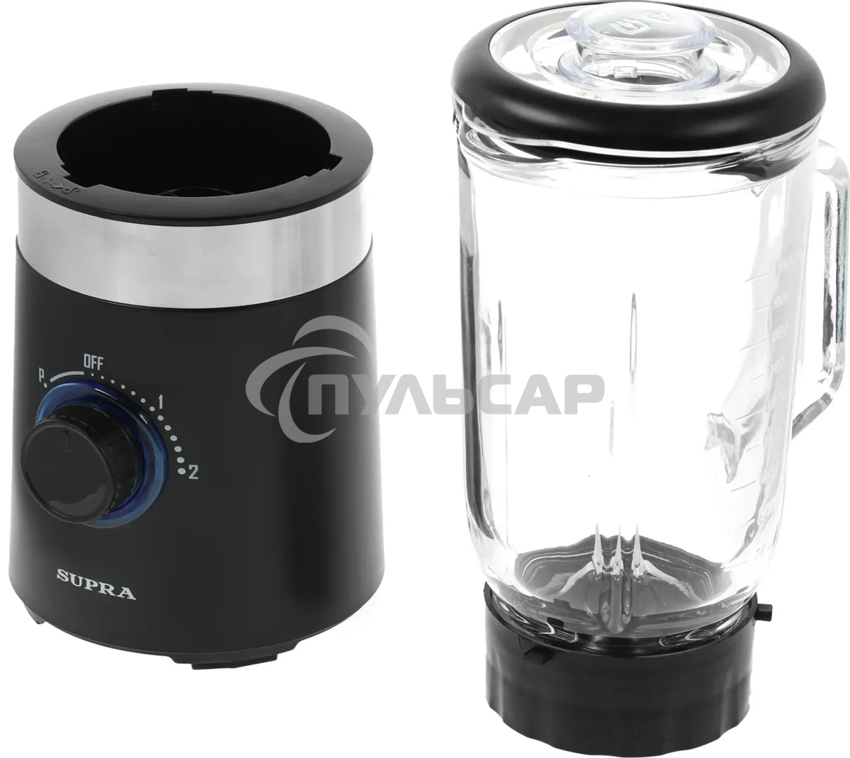 Блендер стационарный SUPRA BLS-551 550Вт черный