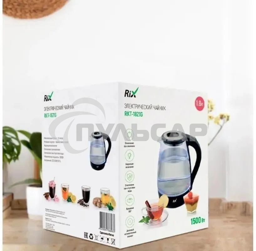 Чайник электрический Rix RKT-1821G