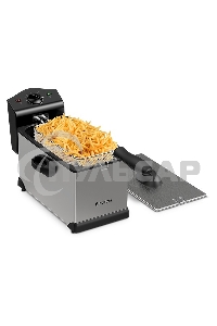 Фритюрница Blackton Bt DF1111 2000Вт, 3л стальной/черный