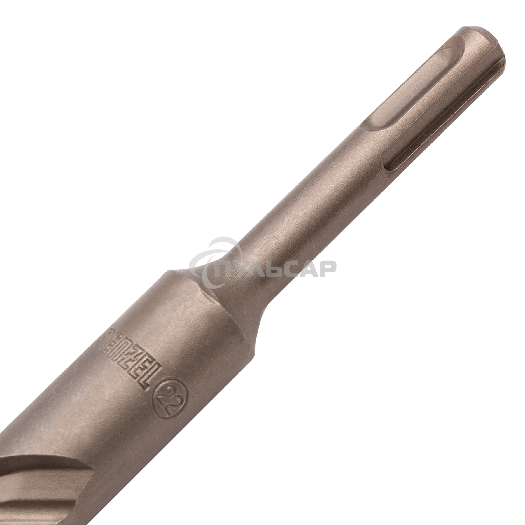 Бур по бетону Denzel двойная спираль, Cobalt W-tip, 22x600 мм, SDS PLUS