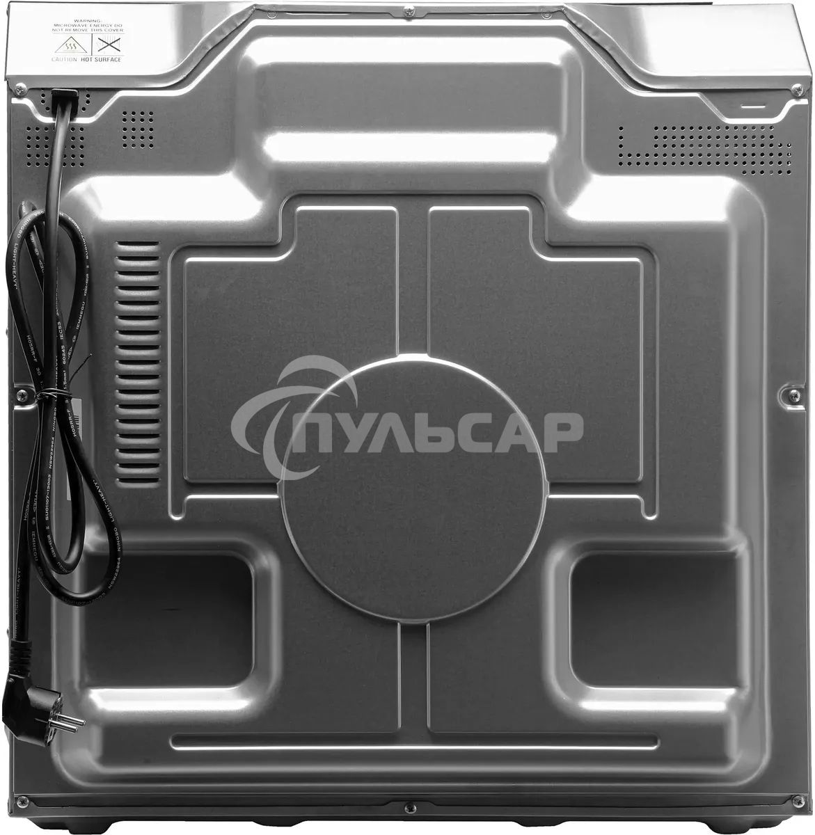 Духовой шкаф электрический Hyundai HMEO 6780 DX черное стекло/серебристый