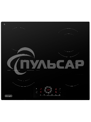 Электрическая варочная панель DeLonghi VITTORIO 2E1F CR Hi Light, независимая, черный