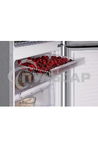 Холодильник Nordfrost NRB 164NF S серебристый двухкамерный 238/105л морозилка снизу