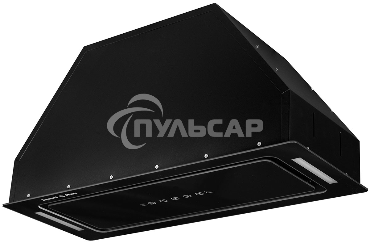 Вытяжка встраиваемая Zigmund & Shtain K 014.7 B черный, 72 см, 1100 куб. м/ч, 62 дБ