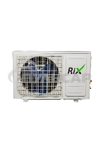 Кондиционер сплит-система настенного типа RIX LITE I/O-W12MB 12000 BTU, 32 м², 28 дБ, охлаждение, обогрев, осушение, белый