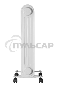 Обогреватель масляный EUROLUX ОМПТ-EU-12Н (12 секций) белый, 2500 Вт, 30 м2, термостат 67/3/20