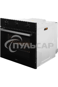 Духовой шкаф Электрический Hyundai HEO 6631 BG черное стекло