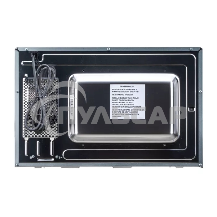 Микроволновая печь встраиваемая DeLonghi DMO 25BB ROMA белый, 25 л, 1450 Вт, переключатели - сенсор