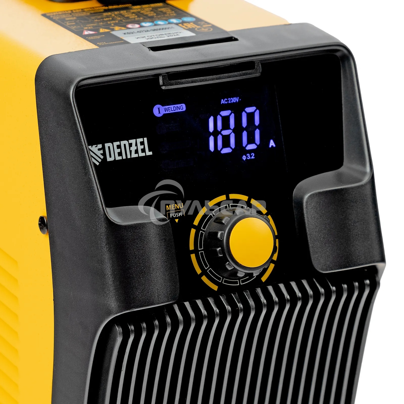 Аппарат инвертор. дуговой сварки SDR-185 Ultra, 180 А, ПВ 60% Denzel