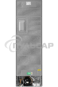 Холодильник Maunfeld MFF200NFBE черный, двухкамерный 271/106л морозилка снизу, Total NoFrost