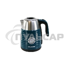 Чайник электрический Willmark WEK-1738PST (1.7л, двойные стенки, эффект термоса, термометр, 2200Вт) Изумрудный