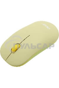 Комплект клавиатура + мышь Acer OCC205 беспроводной USB, 1200 dpi, зеленый/желтый