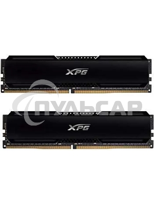 Оперативная память XPG Gaммix D20, DDR4, 64Gb (2x32Gb), 3200 MHz, CL16, DIMM, с радиатором, черный