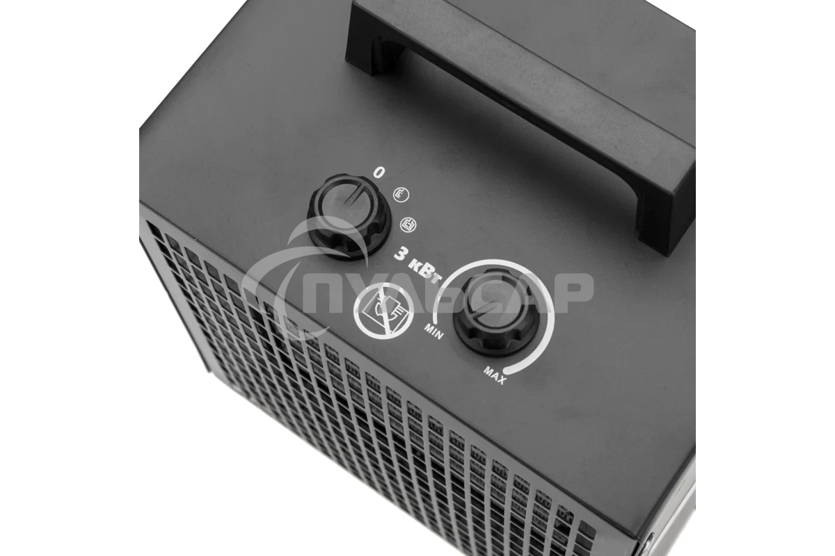 Пушка тепловая электрическая Rexant 60-0042 квадратная, PTC, 3кВт
