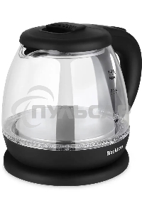 Чайник электрический Blackton Bt KT1802G черный, 1500 Вт, 1 л.