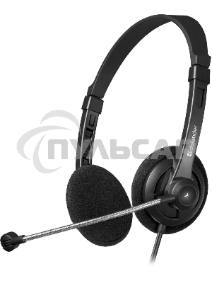 Гарнитура Defender Aura 104 черный (кабель 1.8м)