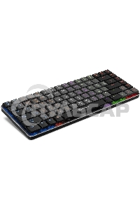 Клавиатура проводная Oklick K615X (1934413), USB, серый + серебристый