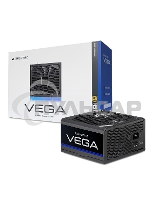 Блок питания Chieftec Vega PPG-850-S, 850Вт, 80 PLUS Gold, 135мм, черный