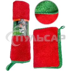 Салфетка LI-SA LS0107 из суперплотной микрофибры для сушки и полировки 32х43см, плотность 800г/м2 48873 Салфетка LI-SA LS0107 из суперплотной микрофибры для сушки и полировки 32х43см, плотность 800г/м2 48873