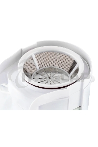 Соковыжималка центробежная Hyundai HY-JE1615 500Вт рез.сок.:400мл. белый/зеленый