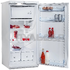 Холодильник с морозильником Pozis Свияга-404-1 серебристый однокамерный 210л