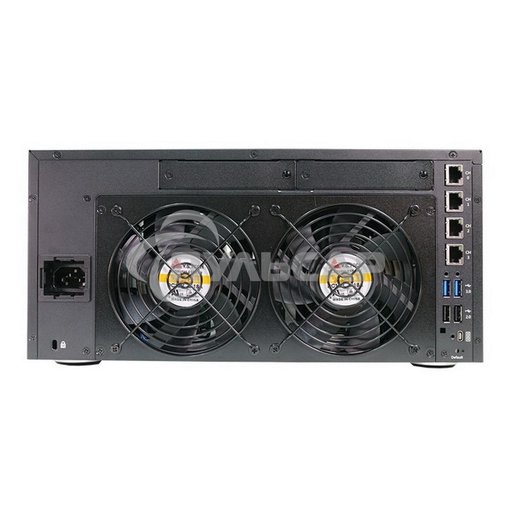 Система хранения данных Infortrend EonStor GSe Pro 100 8bay. Intel Atom 2.4GHz 4C CPU, 1x4Gb non-ECC, 4x1GbE(RJ45), 2x USB 2.0, 2x USB 3.0, 1x Host Board slot, 1xPSU and 8 drive trays (GSe Pro 108-C)