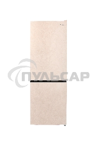 Холодильник Smile SRF348BGT бежевый мрамор двухкамерный 215/95 л морозилка снизу, No Frost