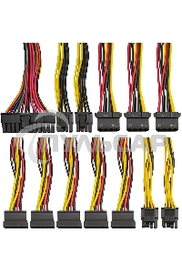 Блок питания ExeGate 850NPXE (EX292245RUS-S), 850Вт, (ATX, PPFC, SC, 12cm fan, 24pin, 2x(4+4)pin, 2xPCI-E, 5xSATA, 3xIDE, черный, кабель 220V 1,8м с защитой от выдергивания)