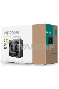 Блок питания Deepcool / GamerStorm PN1200M, 1200Вт, 80 PLUS Gold, 135мм, модульный, черный