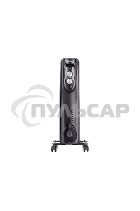 Обогреватель масляный Ballu Classic Black BOH/CL-05BRN 1000 (5 секций) черный, 1000 Вт, 15 м2, термостат