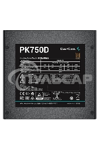 Блок питания Deepcool / GamerStorm PK750D, 750Вт, 80 PLUS Bronze, 120мм, черный