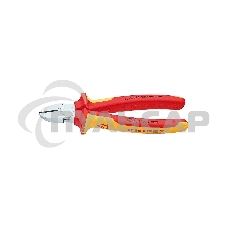 Бокорезы KNIPEX 7006180 1000V 180 мм диагональные, ручки изолированные, с двухцв многокомп чехлами