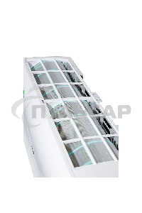 Кондиционер сплит-система настенного типа RIX LITE I/O-W12MB 12000 BTU, 32 м², 28 дБ, охлаждение, обогрев, осушение, белый