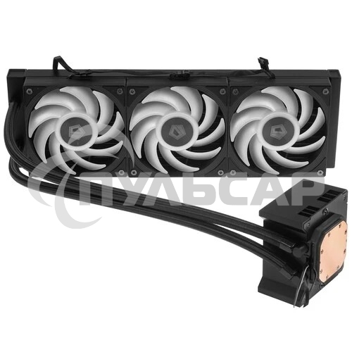 Система водяного охлаждения ID-Cooling Dashflow 360 XT Pro ARGB черный 120мм алюминий+медь 2150rpm 32.5db 4-pin 350W