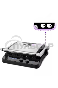 Электрогриль Kitfort КТ-1636 1800Вт серебристый