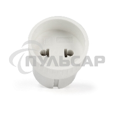 Адаптер переходник без заземления Smartbuy (SBE-06-S05-w) белый 6А 250В