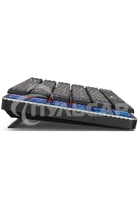 Клавиатура проводная Oklick K615X (1934413), USB, серый + серебристый