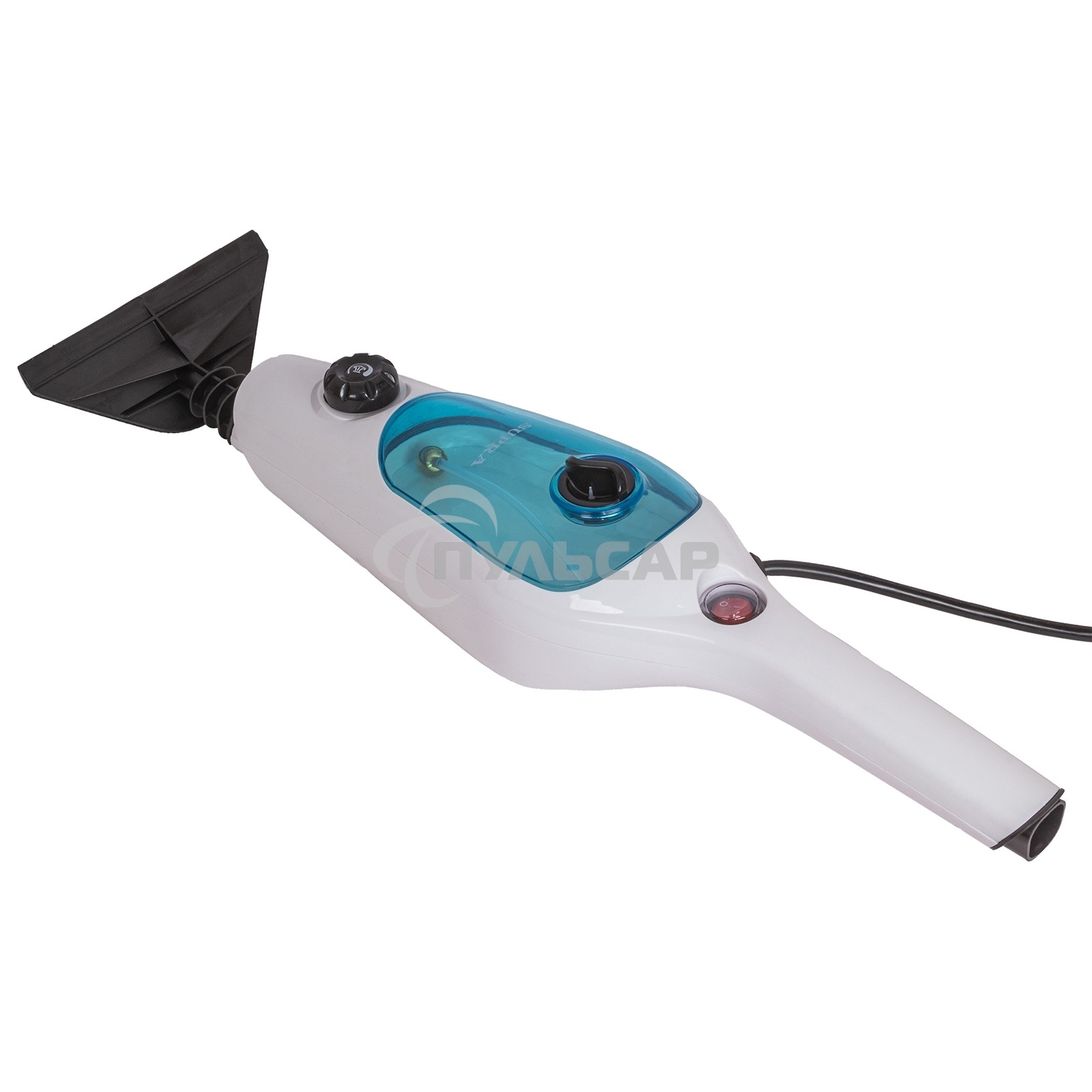 Паровая швабра SUPRA SMS-305, 1700Вт, белый/голубой