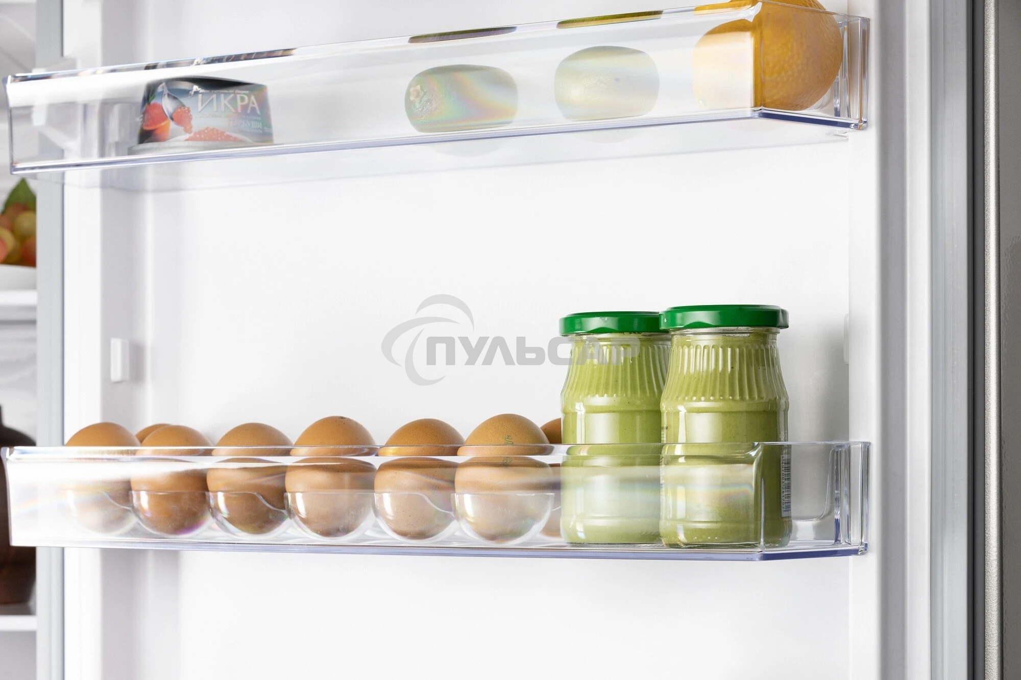 Холодильник Nordfrost NRB 164NF S серебристый двухкамерный 238/105л морозилка снизу