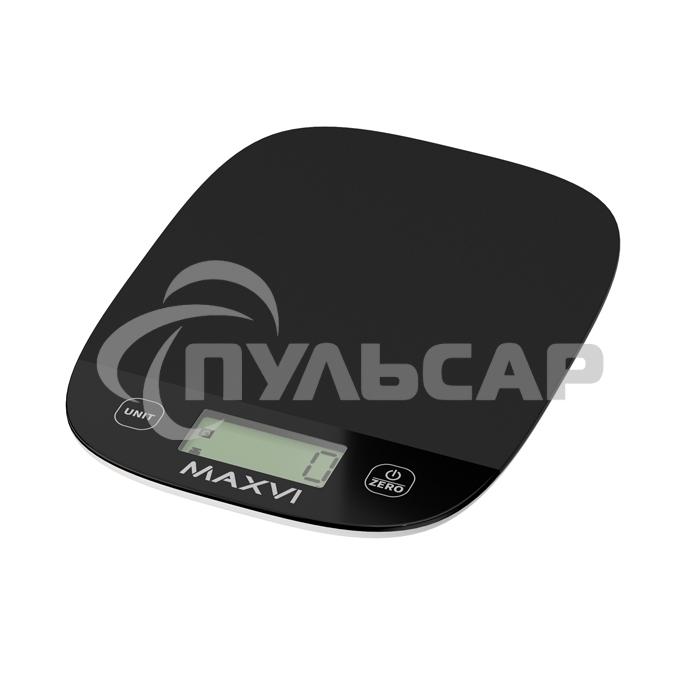 Весы кухонные Maxvi KS101P черный