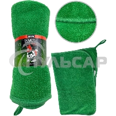 Салфетка LI-SA LS0104 из суперплотной микрофибры для сушки и полировки 40х60см, плотность 500г/м2 48870 Салфетка LI-SA LS0104 из суперплотной микрофибры для сушки и полировки 40х60см, плотность 500г/м2 48870