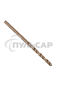 Сверло по металлу Denzel 2,5 мм, HSS Co-8%, 2 шт.