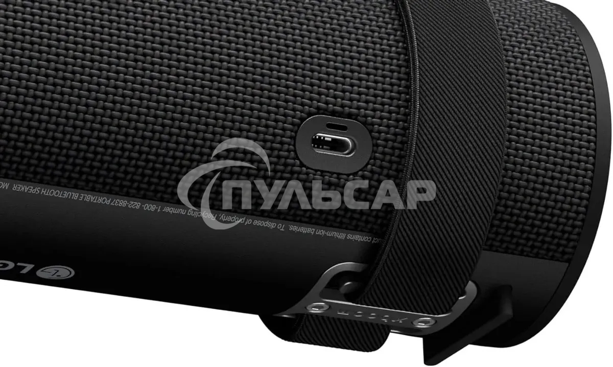 Портативная колонка LG Xboom GRAB черный 30W 1.1 BT