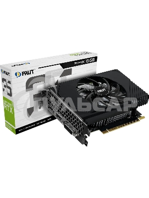 Видеокарта Palit PA-RTX 3050 PCIE16 RTX 3050 6Gb STORMX 6Gb V1