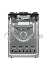 Плита комбинированная Gefest ПГЭ 6502-03 0044 черный, конфорок 4 газовых, духовка 55 л, 60 см x 85 см x 60 см