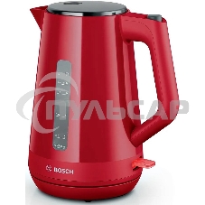 Чайник электрический Bosch TWK 1M124 1.7 л, 2400 Вт, красный Чайник электрический Bosch TWK 1M124 1.7 л, 2400 Вт, красный