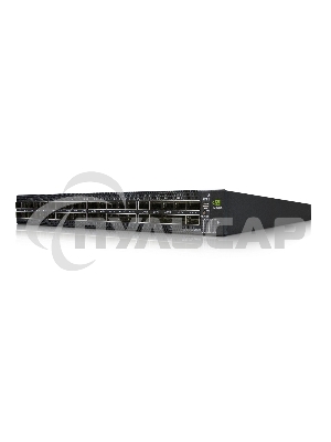 Коммутатор Infiniband Mellanox® Quantum(TM) HDR InfiniBand Switch, 40 QSFP56 ports, 2 Power Supplies (AC), unmanaged, standard depth, P2C airflow, Rail Kit