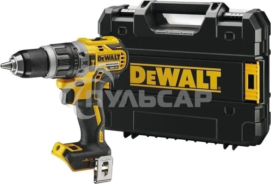 Ударная дрель-шуруповерт DeWALT DCD796NT 18.0 В XR, 460 Вт,: 27/70 Нм, 0-550/2000 0-9350/34000 уд./мин
