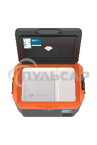 Холодильник автомобильный Бирюса НС-30P7 оранжево-черный